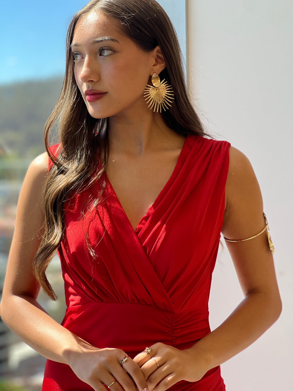 Vestido Donatella Rojo